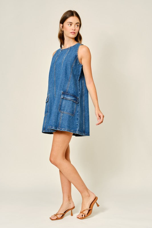 Isla Denim Dress