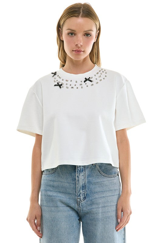 Bow & Sparkle Top