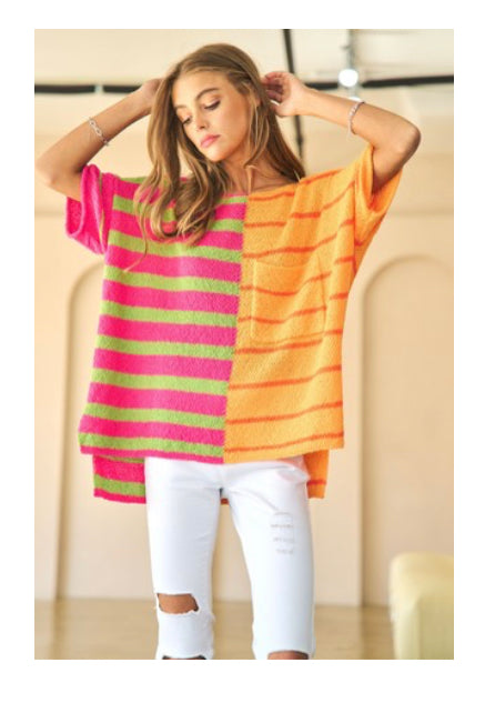 Stripes Multicolor Top