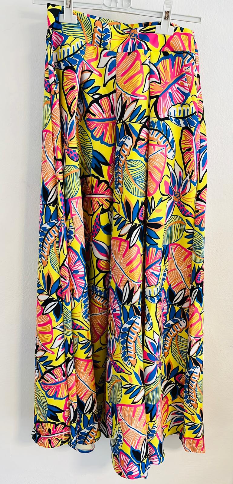 Palm Tree Palazzo Pants