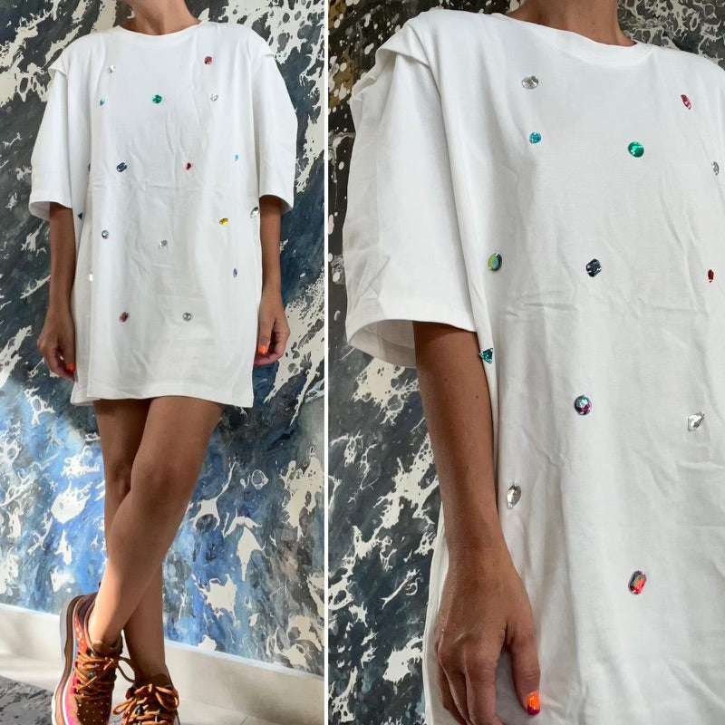 Gems T-Shirt Dress