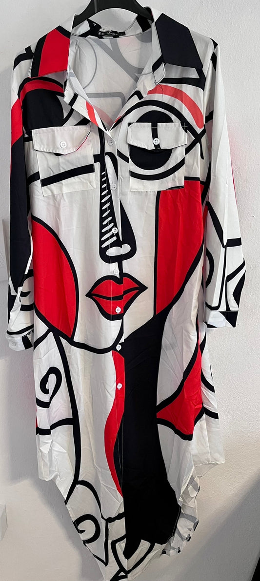 Faces Long Shirt